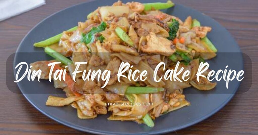 Din Tai Fung Rice Cake Recipe