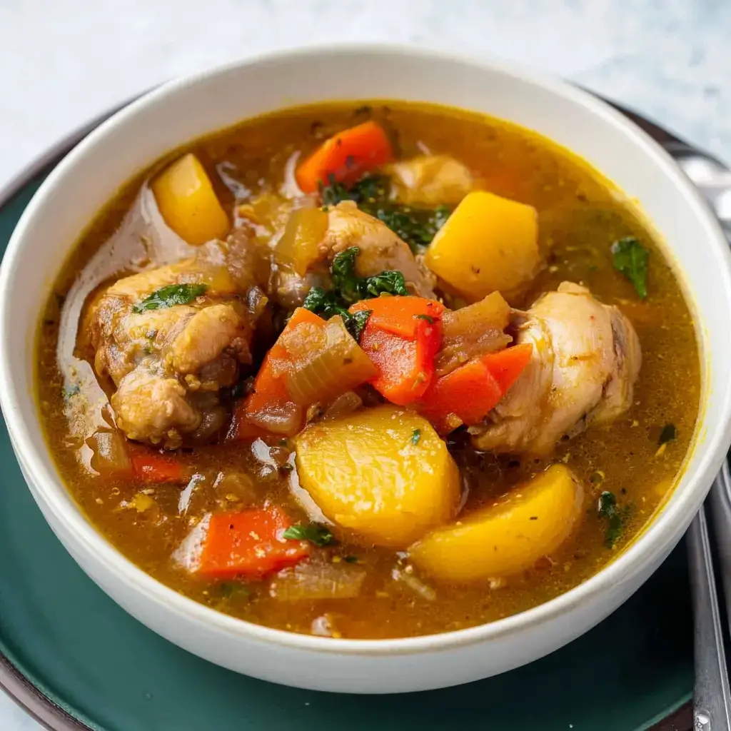 Jamaican chicken soup recipe