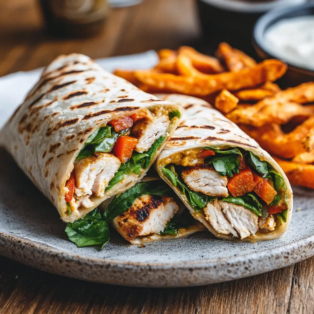 Grilled chicken wrap recipe