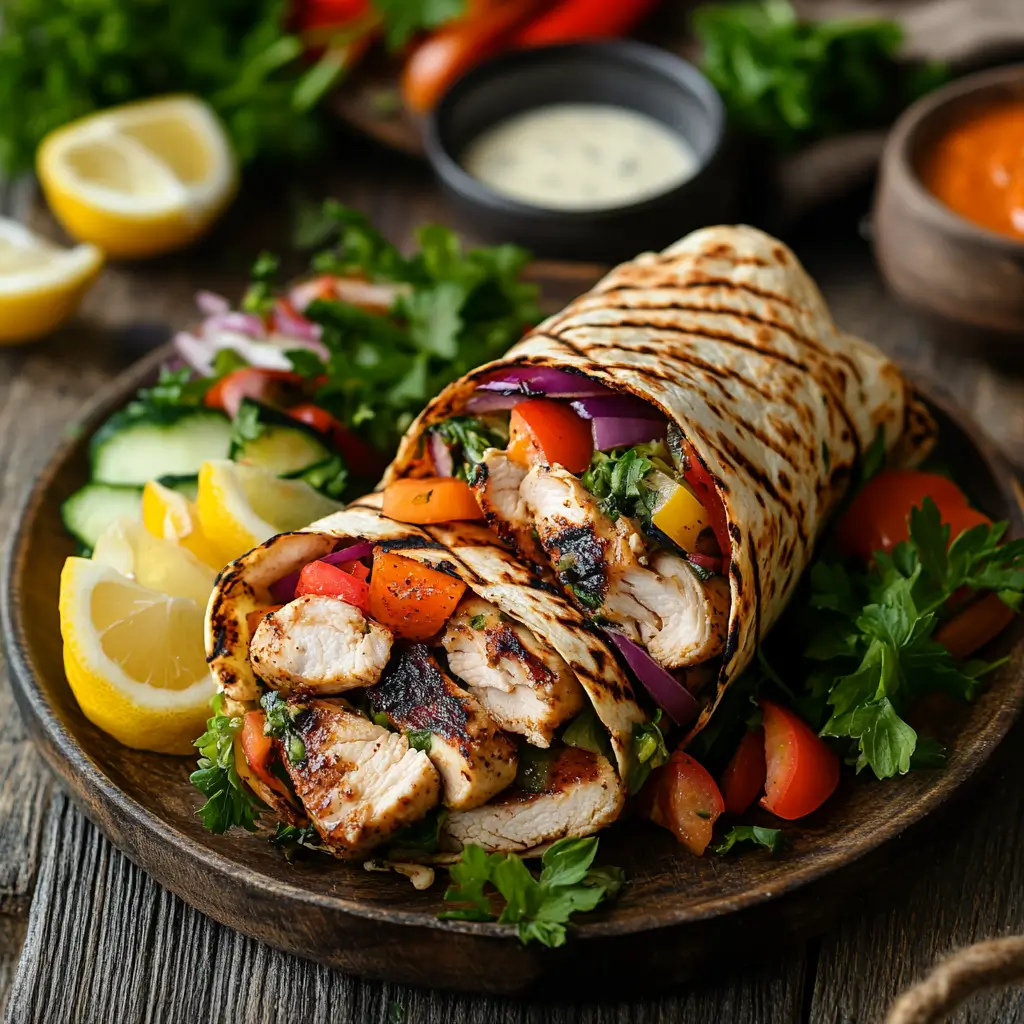 Are grilled chicken wraps healthy