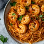 Shrimp spaghetti recipe