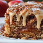 Apple Butter Spice Cake with cream cheese frosting